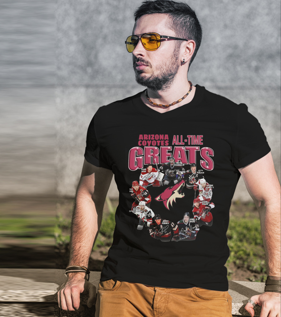 Arizona Coyotes All-Time Greats T-Shirt