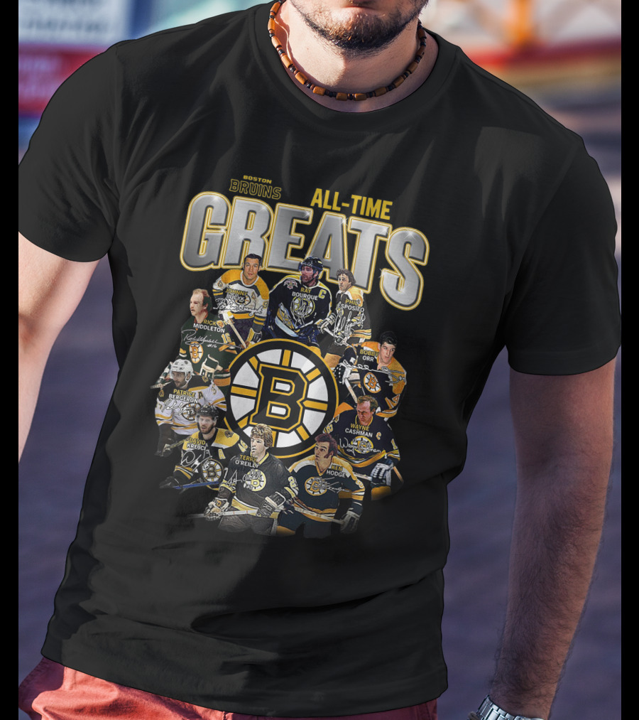 Boston Bruins All-Time Greats T-Shirt