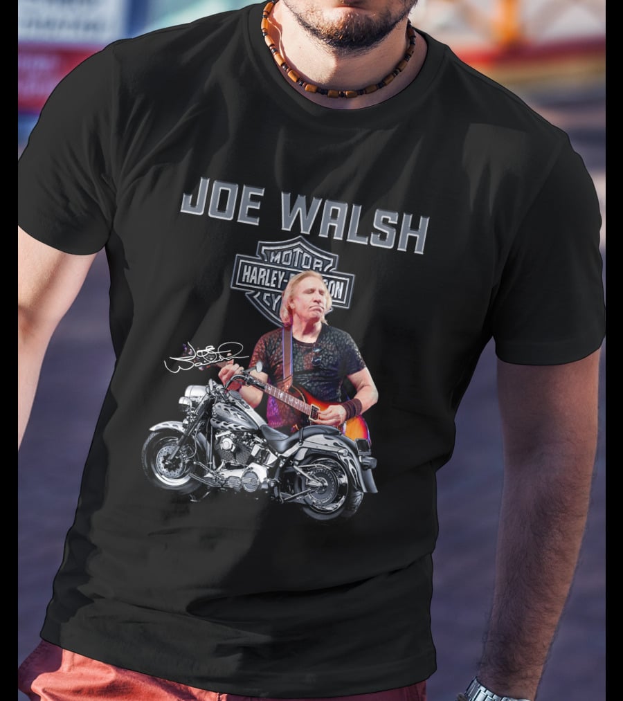 Joe Walsh Harley Davidson Motorcycle Legends T-Shirt
