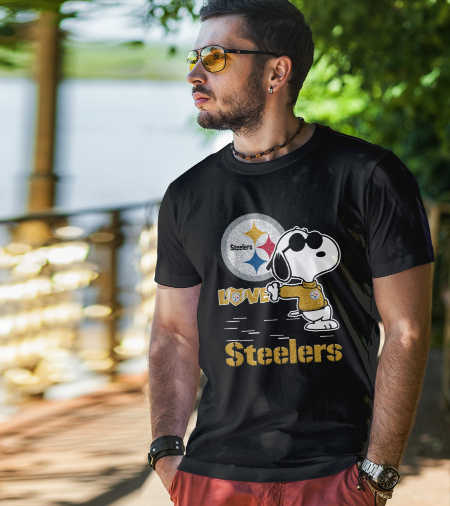 Snoopy Steelers Love Pittsburgh T-Shirt