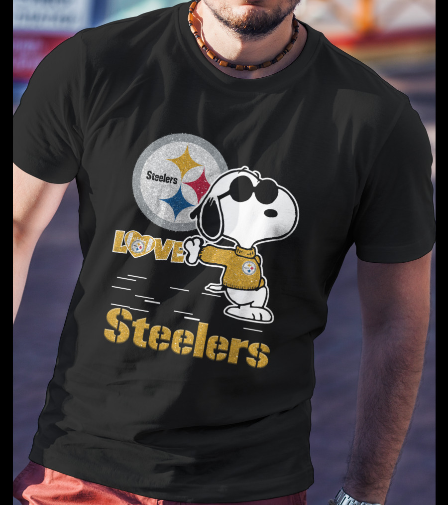 Snoopy Steelers Love Pittsburgh T-Shirt