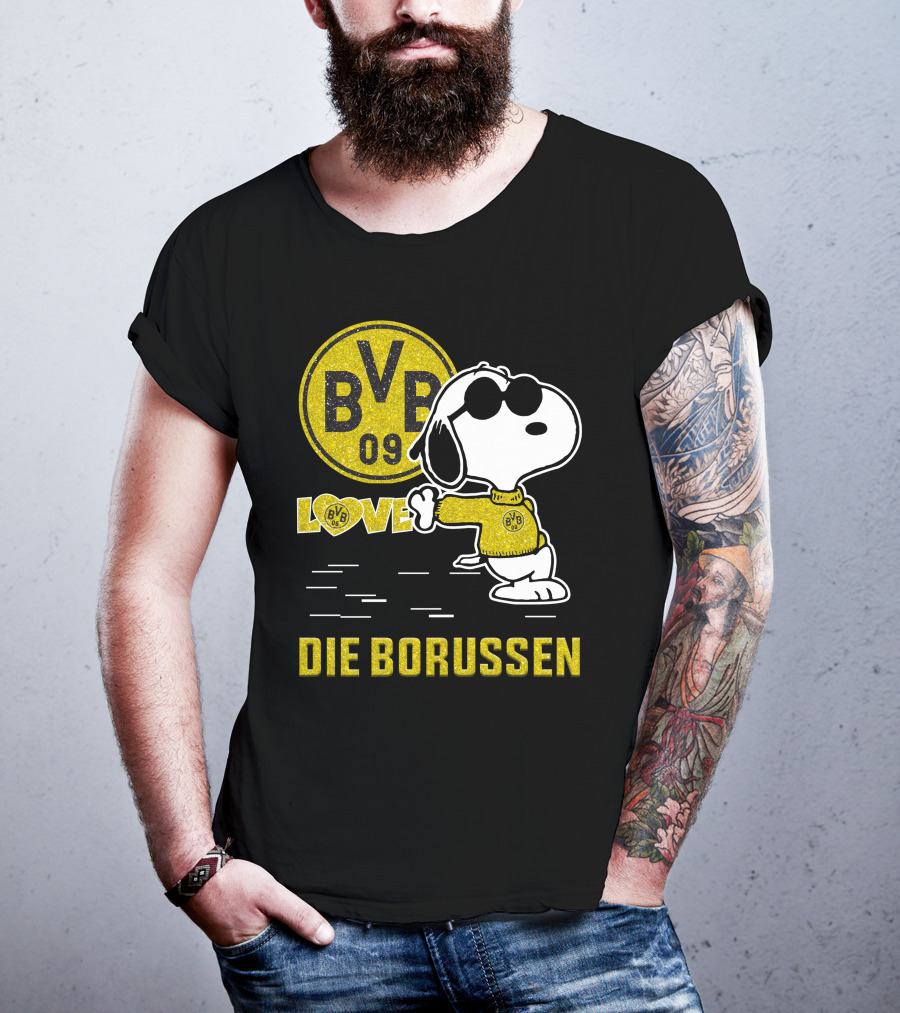 Snoopy BVB 09 Love Die Borussen T-Shirt