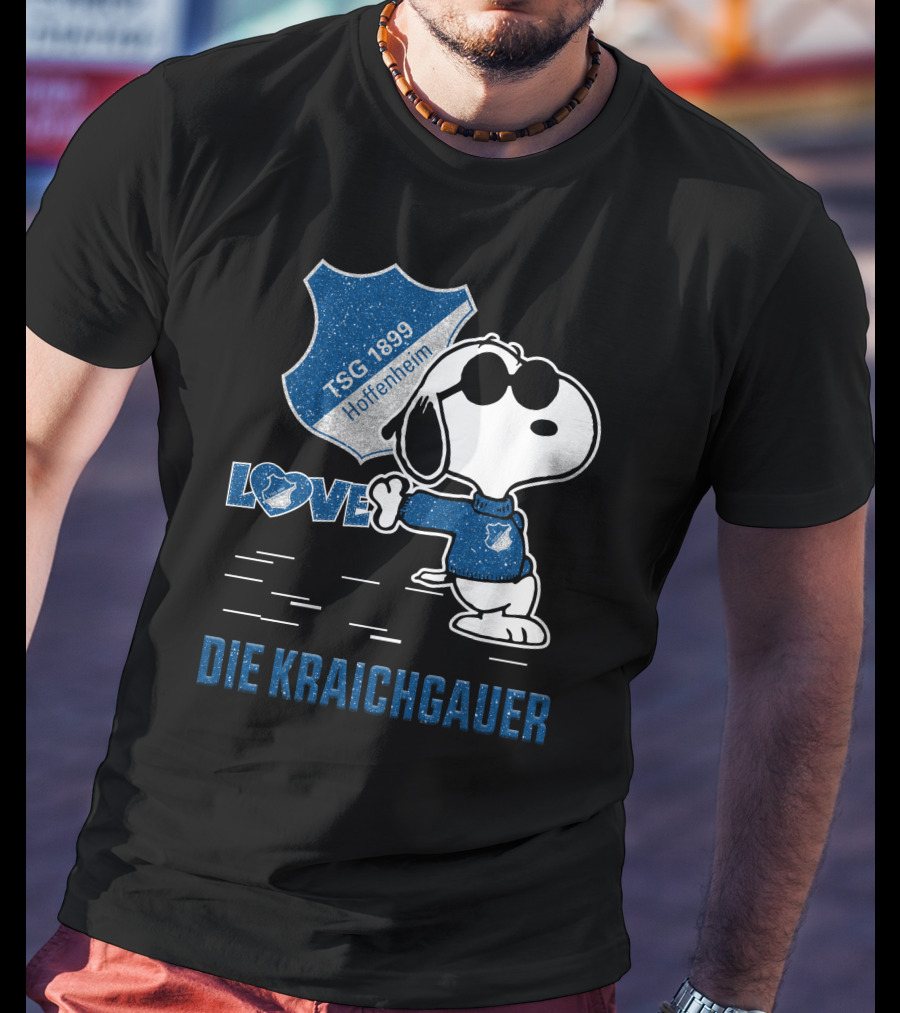 Snoopy Love TSG 1899 Hoffenheim Die Kraichgauer T-Shirt