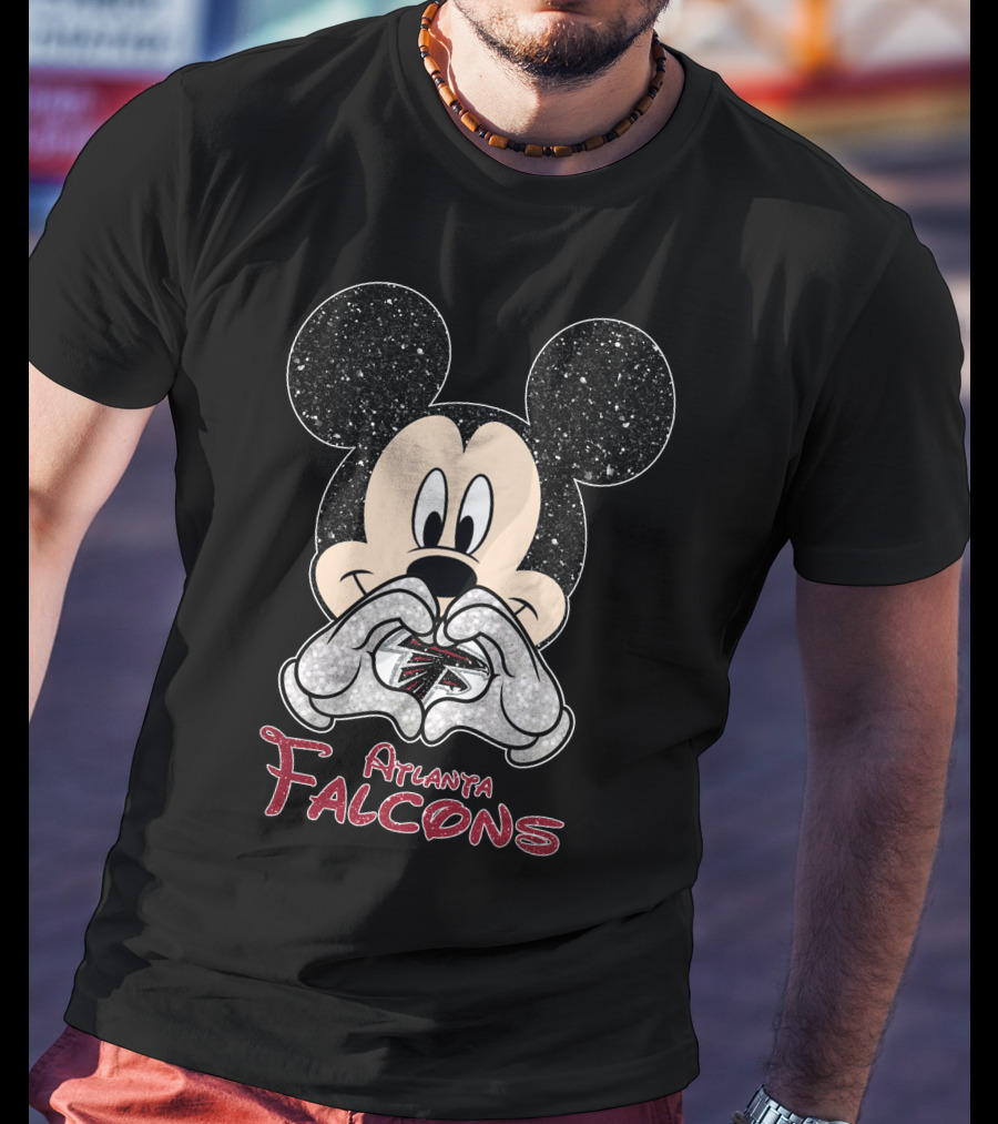Mickey Mouse Atlanta Falcons NFL Fan Merchandise T-Shirt