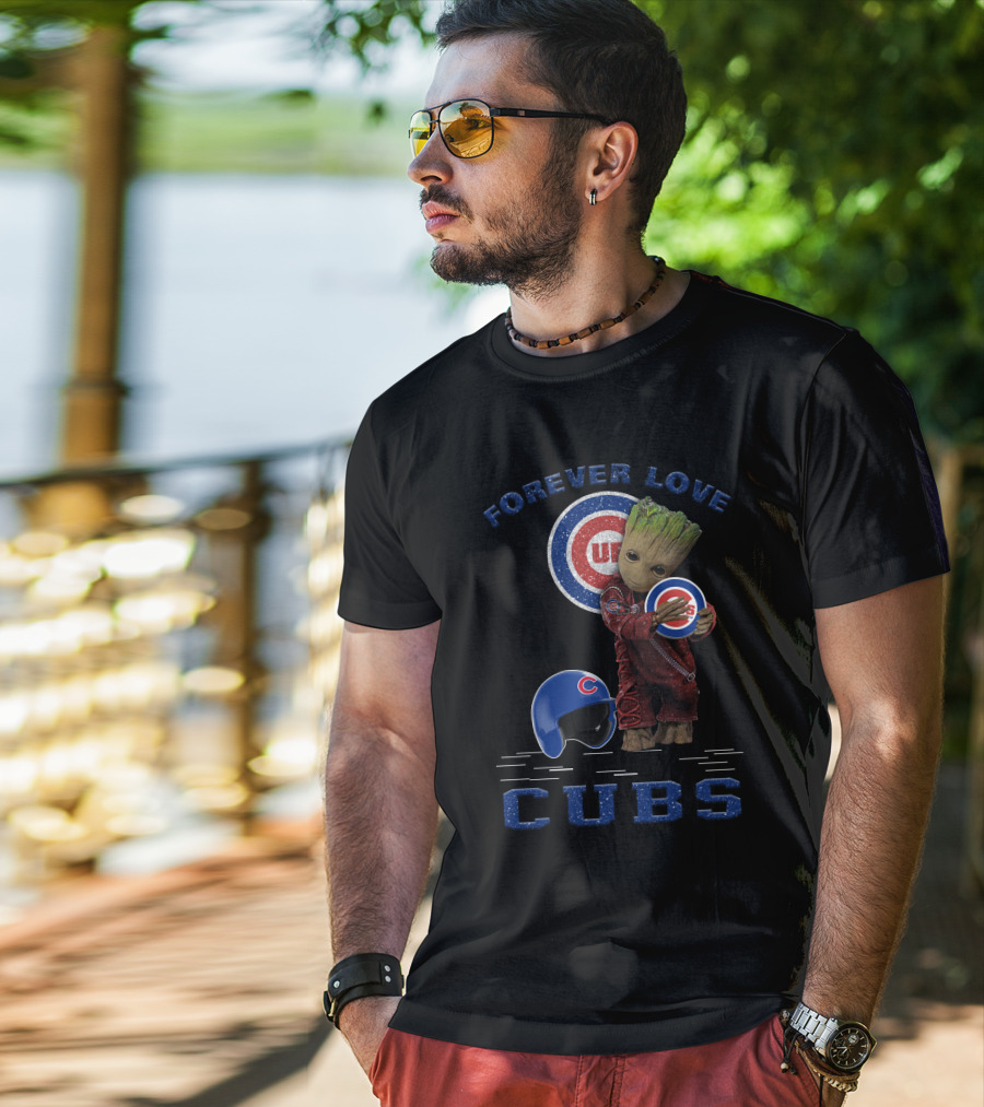Forever Love Cubs MLB Groot Fan T-Shirt