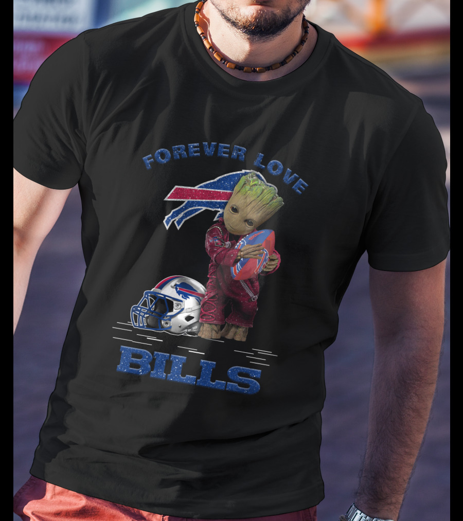 Forever Love Bills Groot Buffalo Bills Football T-Shirt