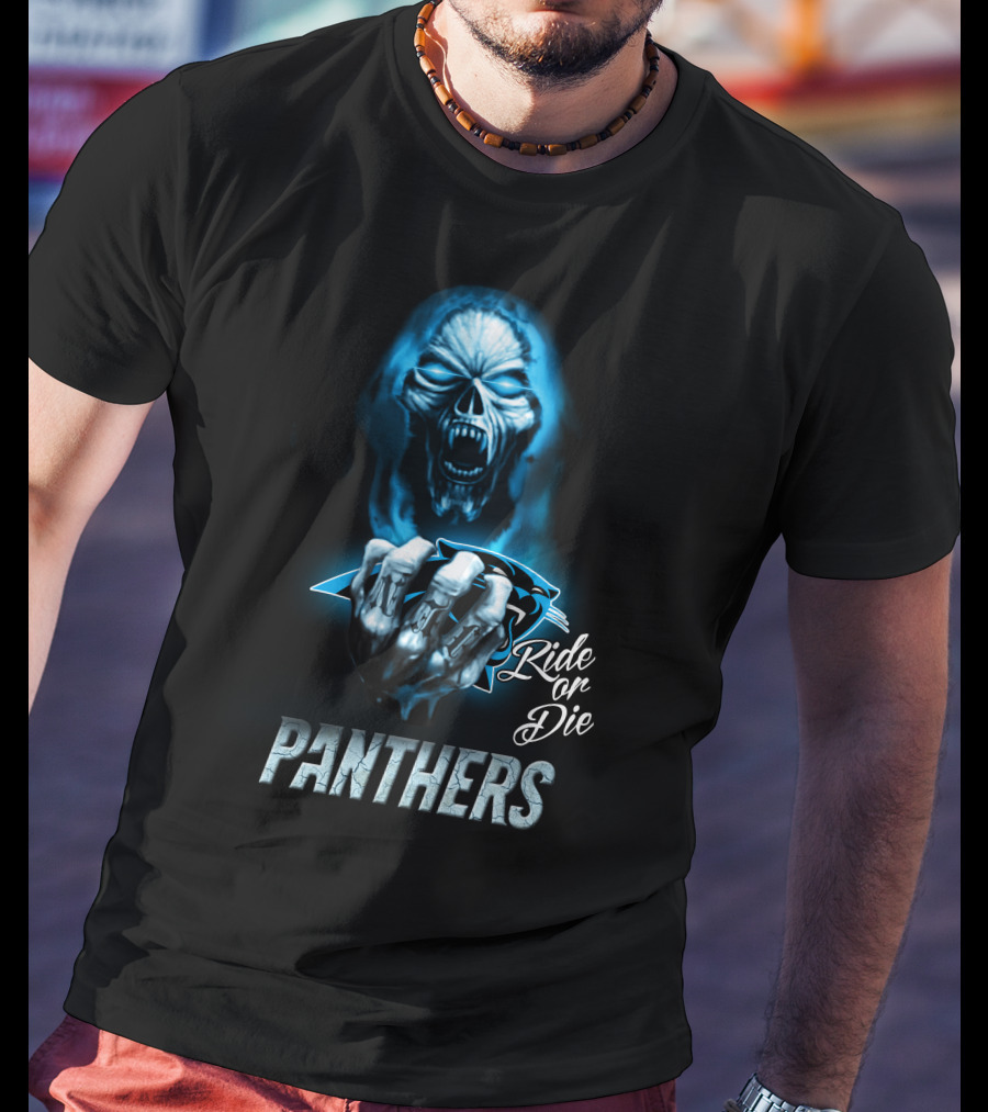 Carolina Panthers Ride Or Die Nfl 146 Hd0005 T-Shirt