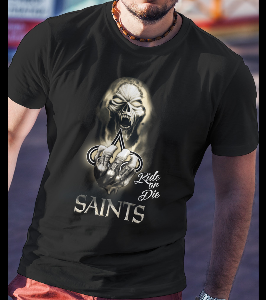 Nfl New Orleans Saints Ride Or Die 146 Hd0023 T-Shirt