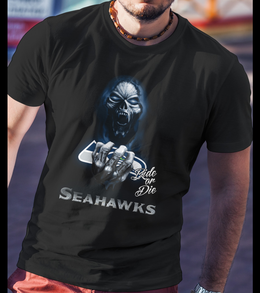 Seattle Seahawks Nfl Ride Or Die 146 Hd0029 T-Shirt