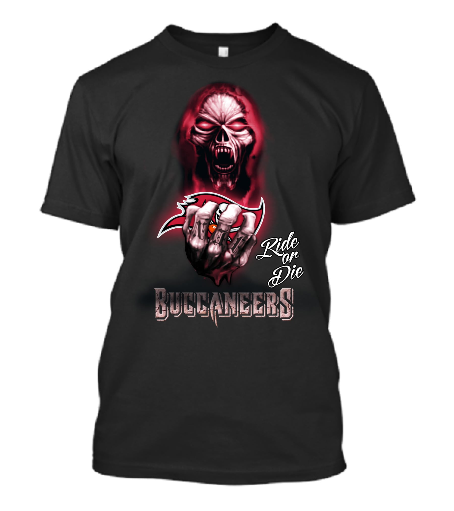 Nfl Tampa Bay Buccaneers Ride Or Die 146 Hd0030 T-Shirt