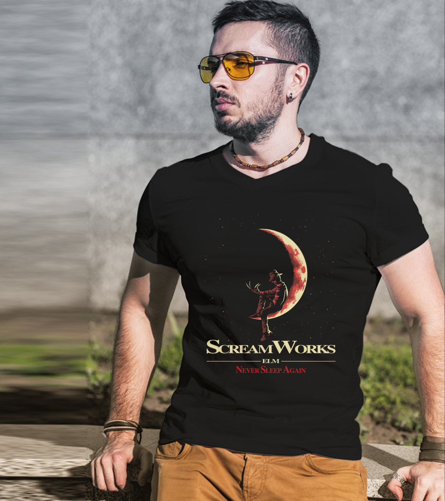Scream Works Elm Never Sleep Again T-Shirt
