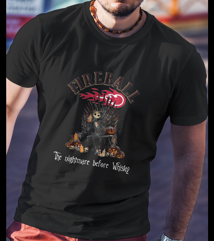 FIREBALL The Nightmare Before Whisky T-Shirt