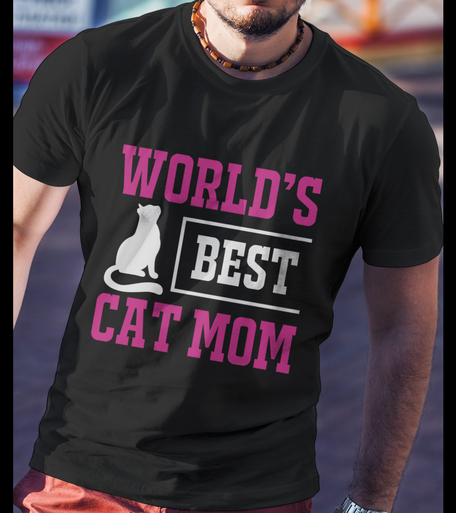 World's Best Cat Mom T-Shirt