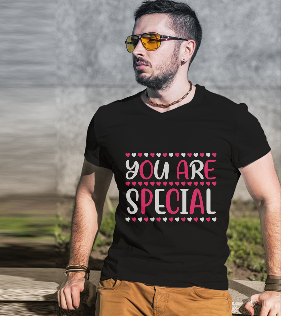 YOU ARE SPECIAL Heart T-Shirt
