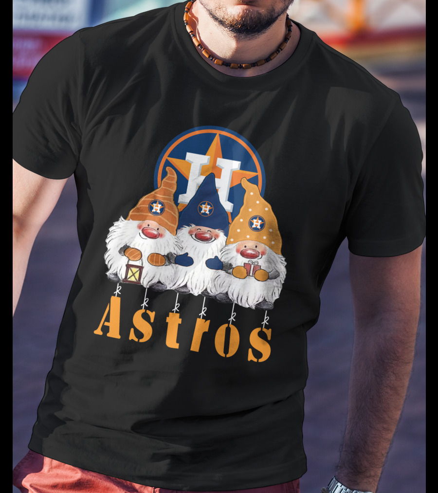 Houston Astros Santa Gnomes H T-Shirt