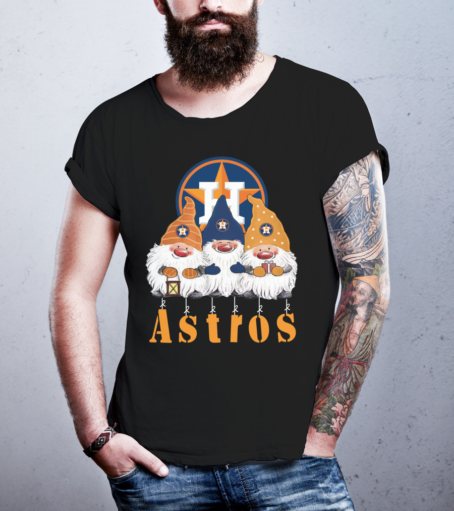 Houston Astros Santa Gnomes H T-Shirt
