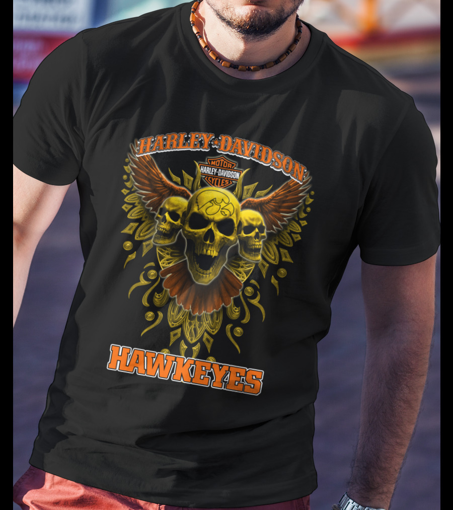 Harley Davidson Hawkeyes T-Shirt