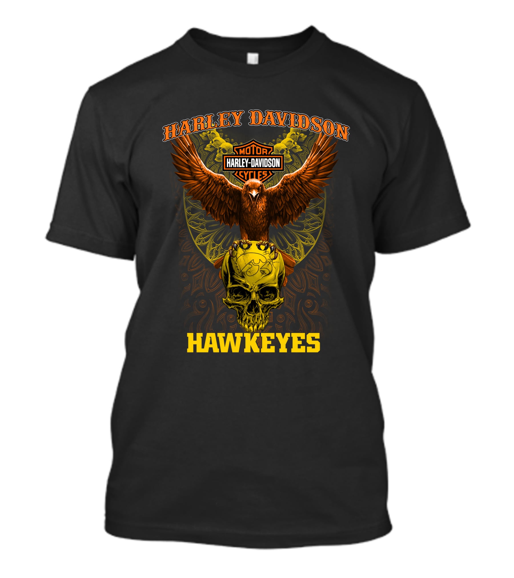 Harley Davidson Motor Hawkeyes Cycles T-Shirt