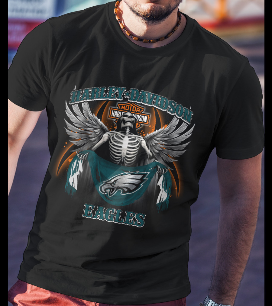 Harley Davidson Motor Eagles T-Shirt