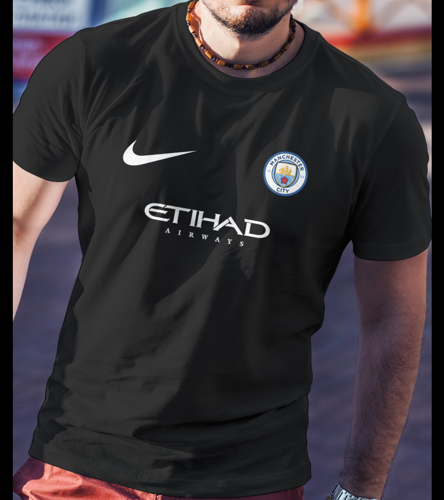 Manchester City Etihad Airways T-Shirt