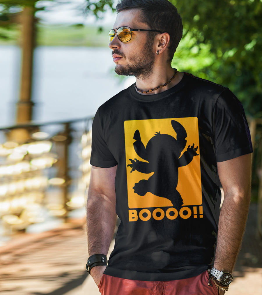 Disney Stitch Halloween Boooo T-Shirt
