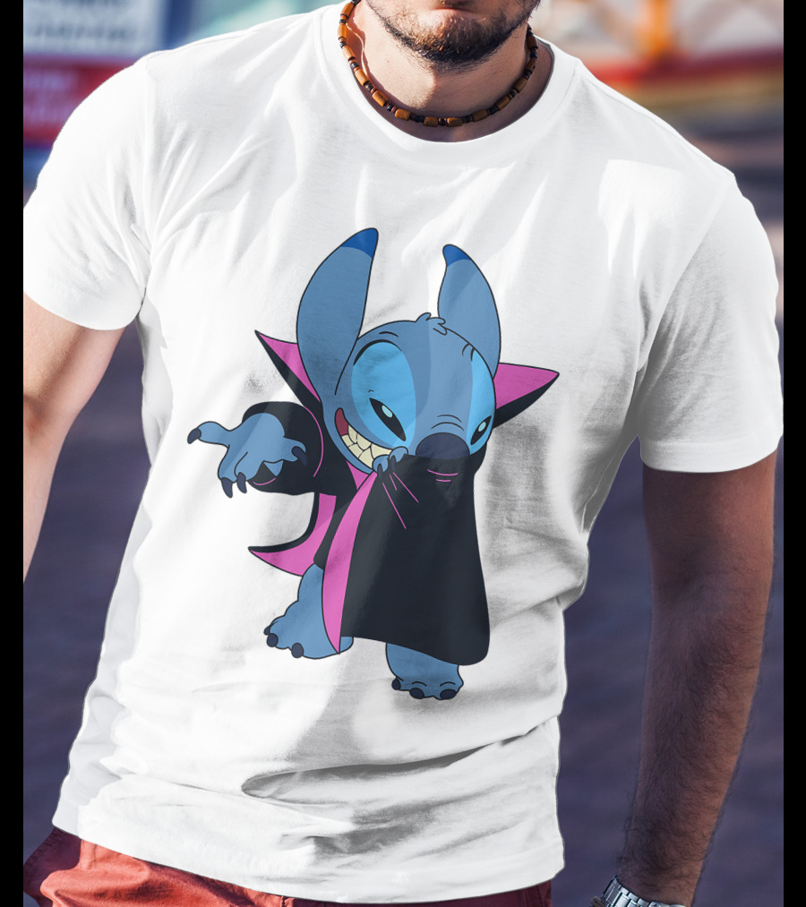 Disney Stitch Halloween Vampire Costume T-Shirt