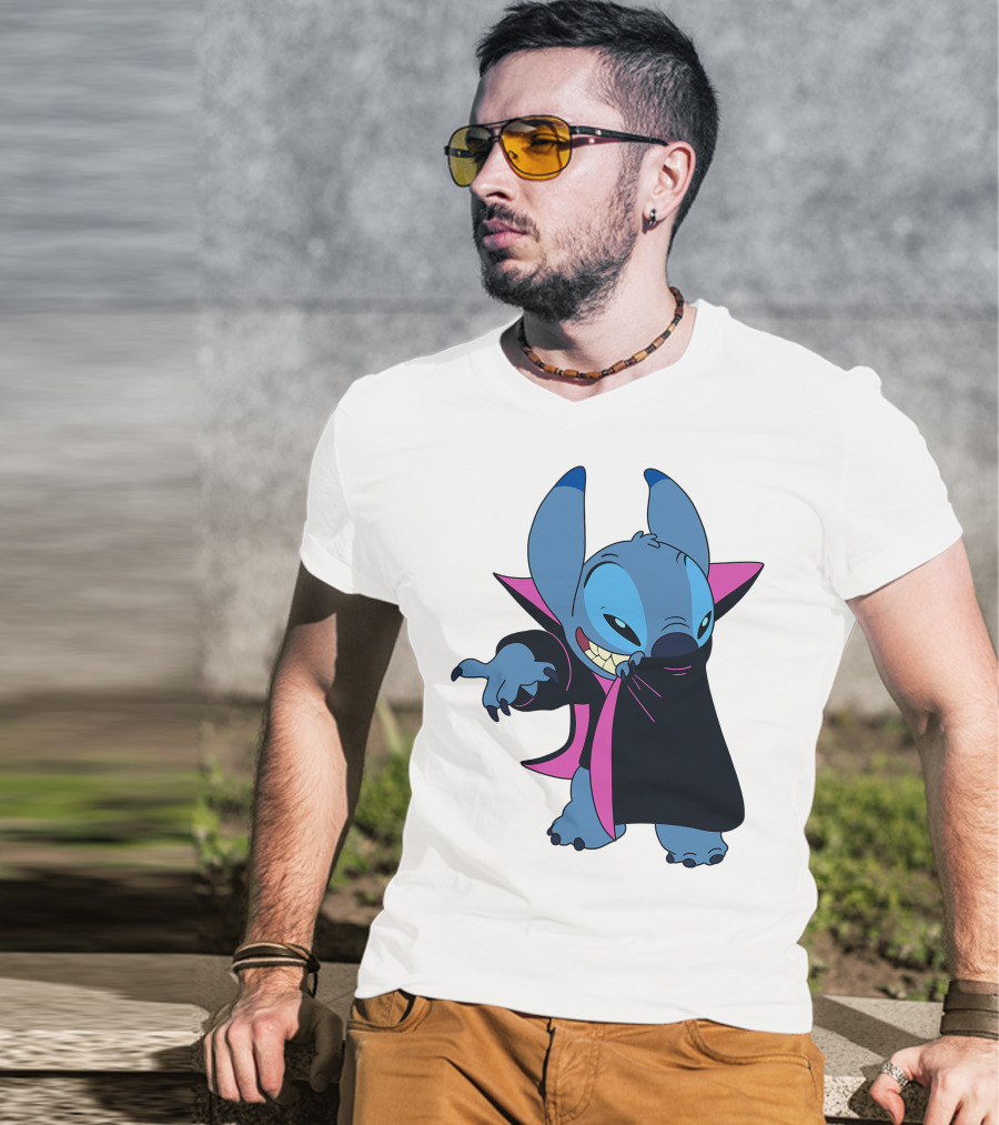 Disney Stitch Halloween Vampire Costume T-Shirt