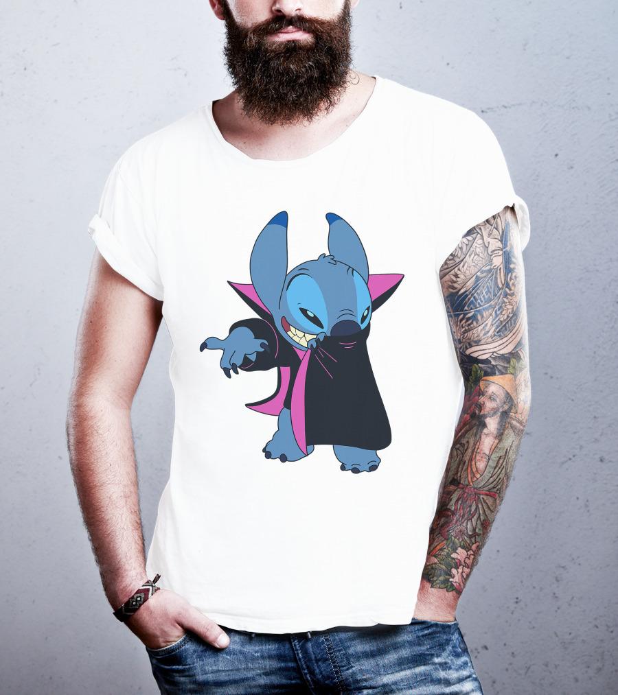 Disney Stitch Halloween Vampire Costume T-Shirt