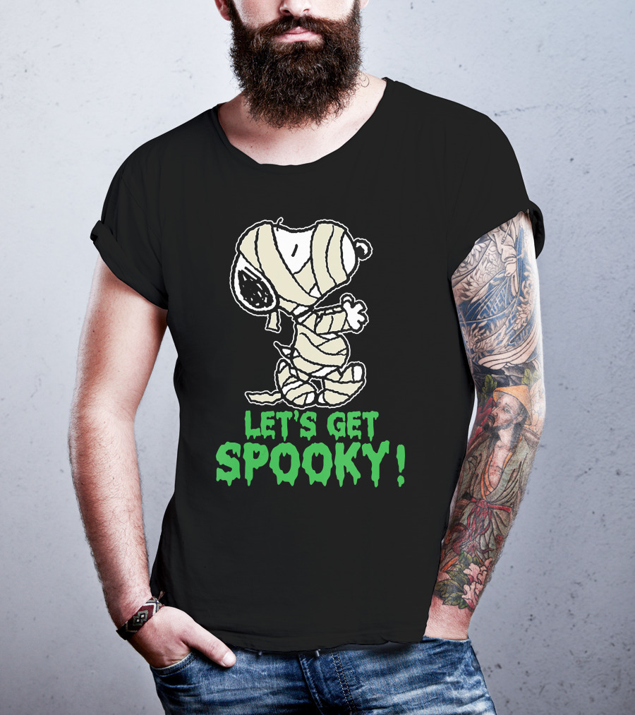 Let's Get Spooky Halloween Mummy Costume T-Shirt