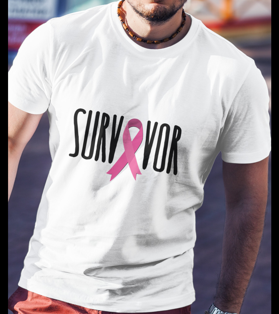 Survivor Breast Cancer Be Stronger Than Pink T-Shirt