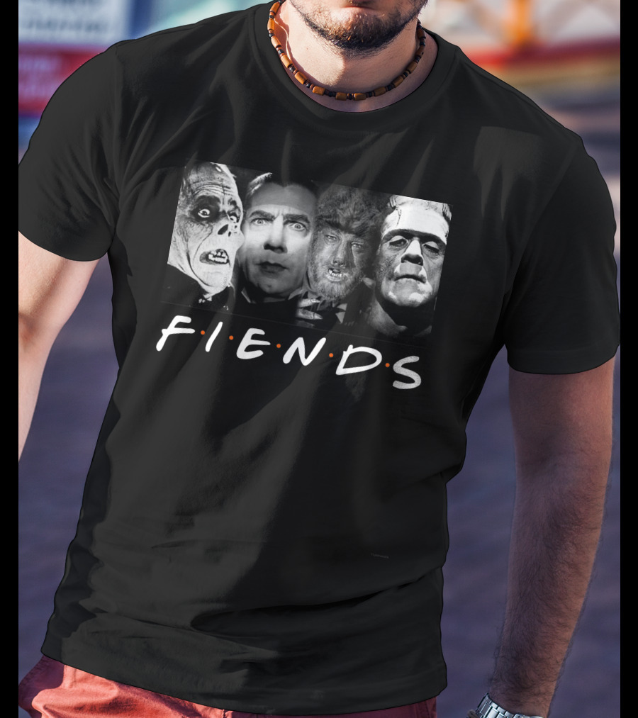 FIENDS Essential Classic Horror Movie Monsters T-Shirt