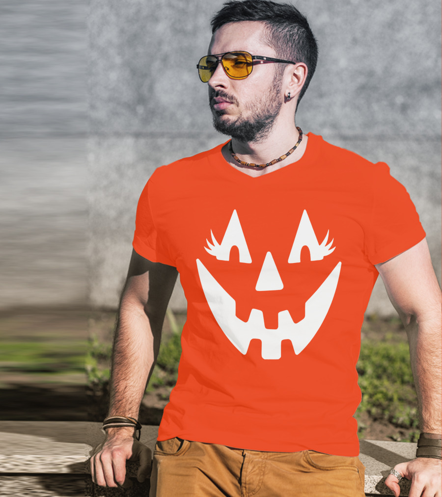 Halloween Pumpkin Pumpkin Face Halloween Party Halloween T-Shirt