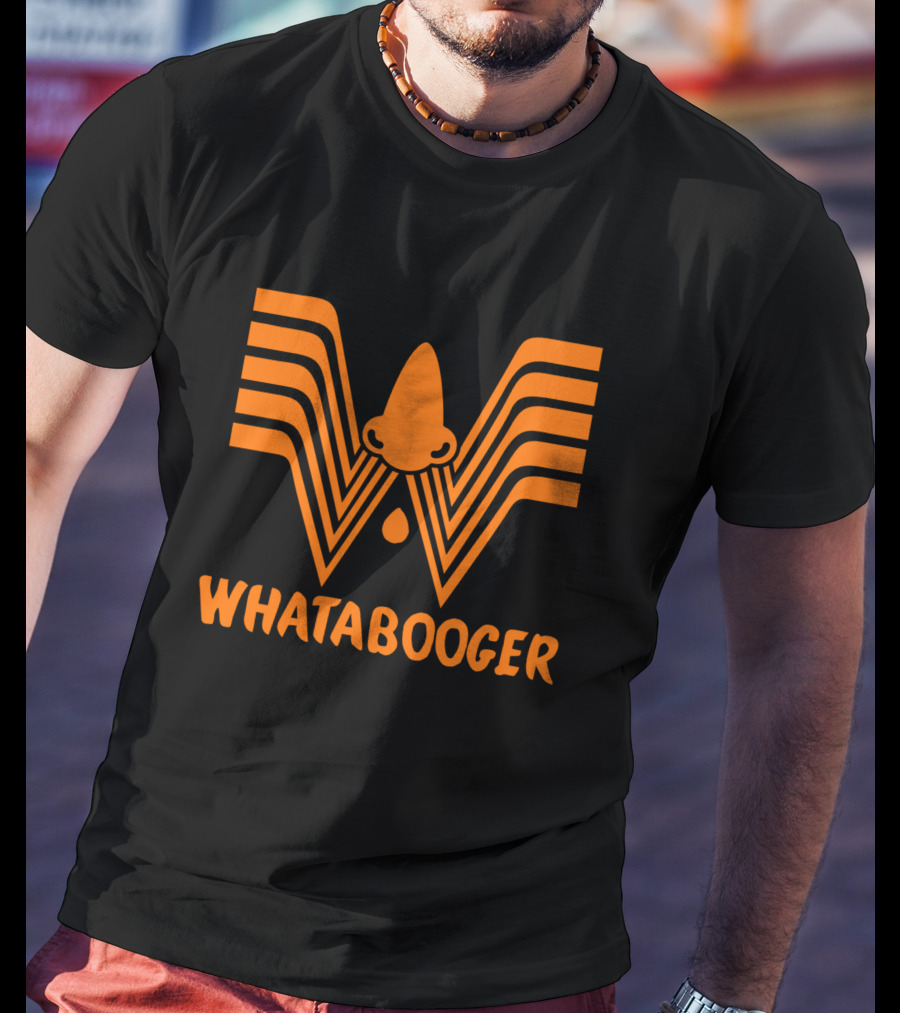 Whataburger Whatabooger Logo Parody Nostalgic Humor T-Shirt