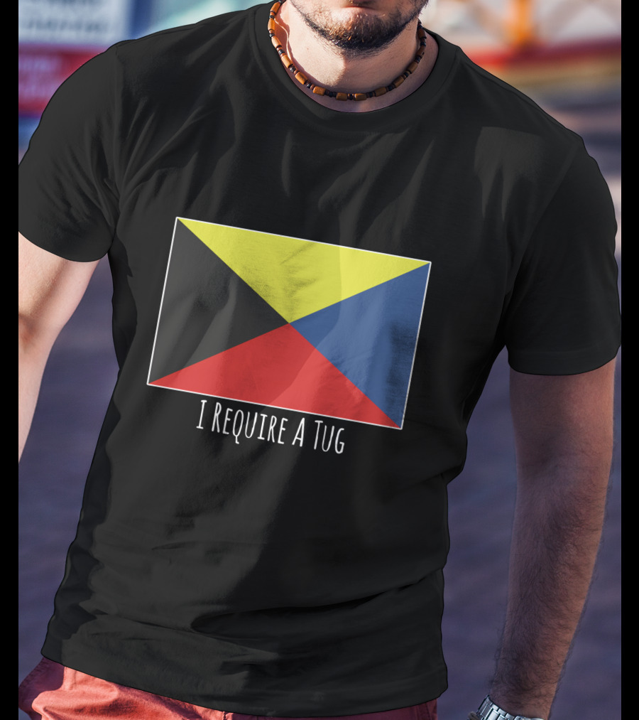 Maritime Signal Flag I Require A Tug T-Shirt