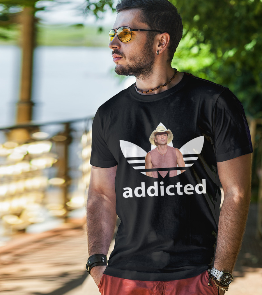 Awesome Kenny Chesney Addicted Style T-Shirt