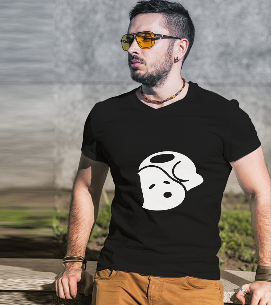 Baby Snoopy Sleeping Peanuts Character T-Shirt