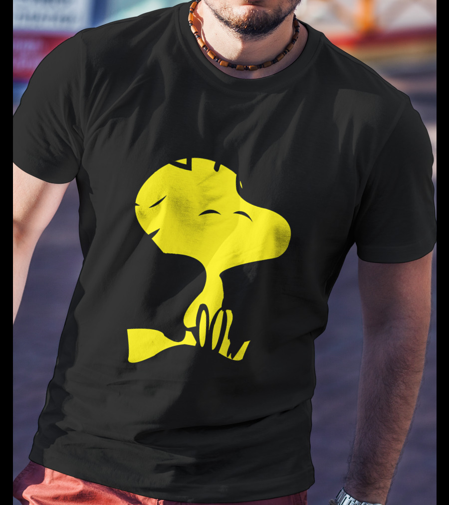 Woodstock Peanuts Cartoon Character Yellow Bird T-Shirt