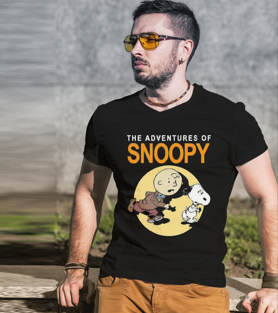 The Adventures Of Tin Tin And Snoopy T-Shirt