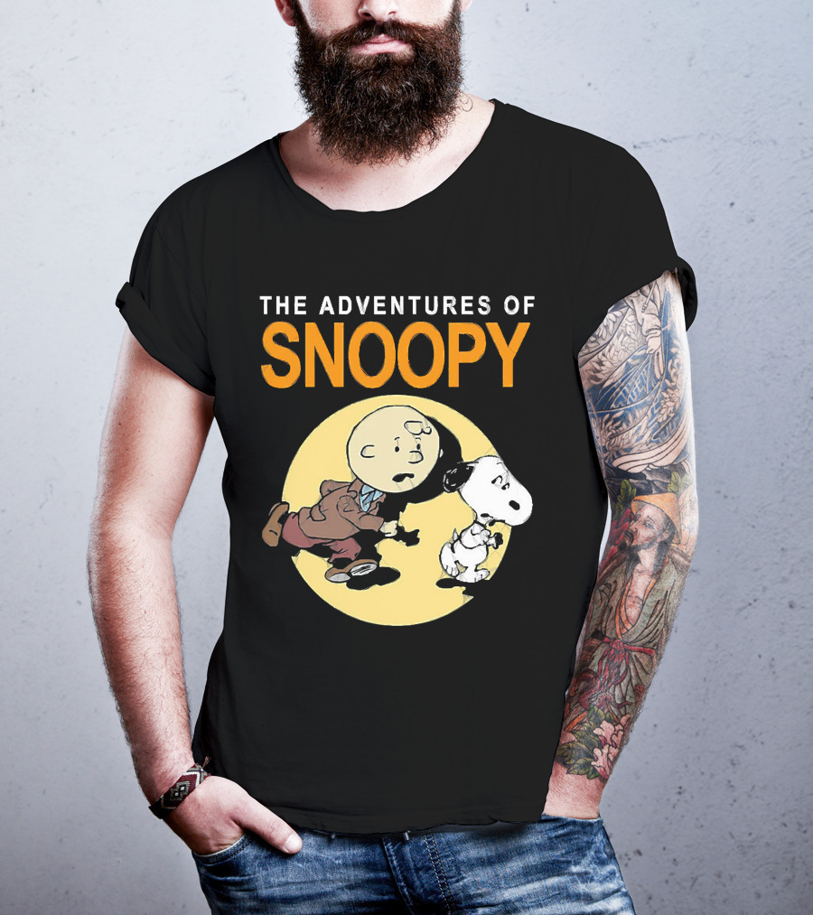 The Adventures Of Tin Tin And Snoopy T-Shirt