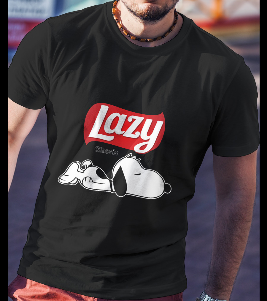 Lazy Classic Snoopy T-Shirt
