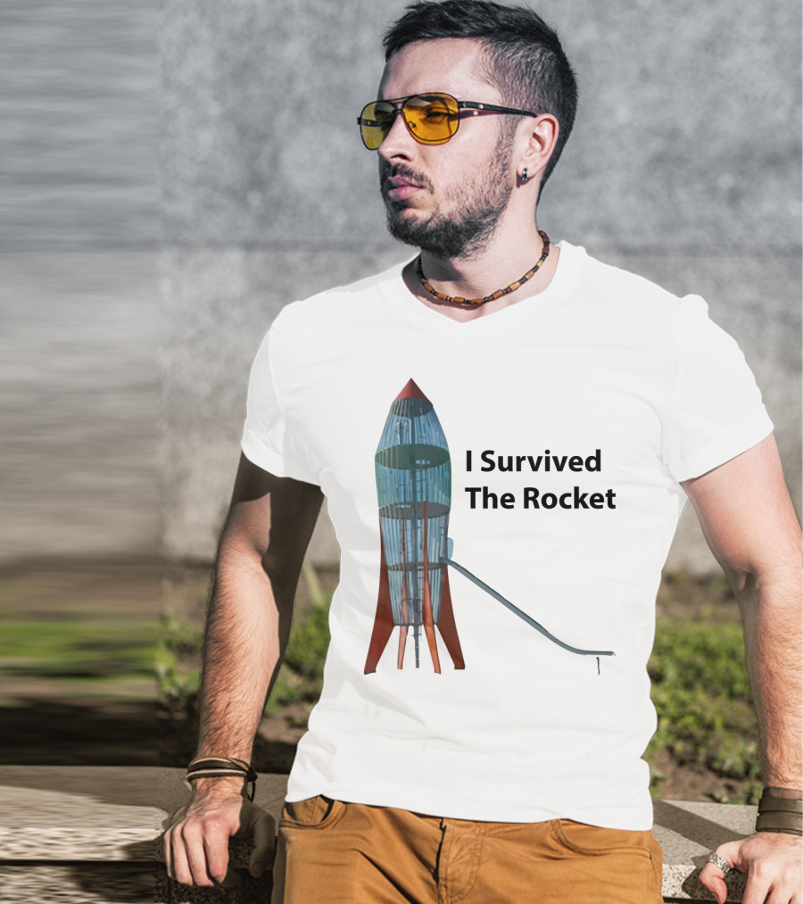 I Survived The Rocket Slide Experience T-Shirt