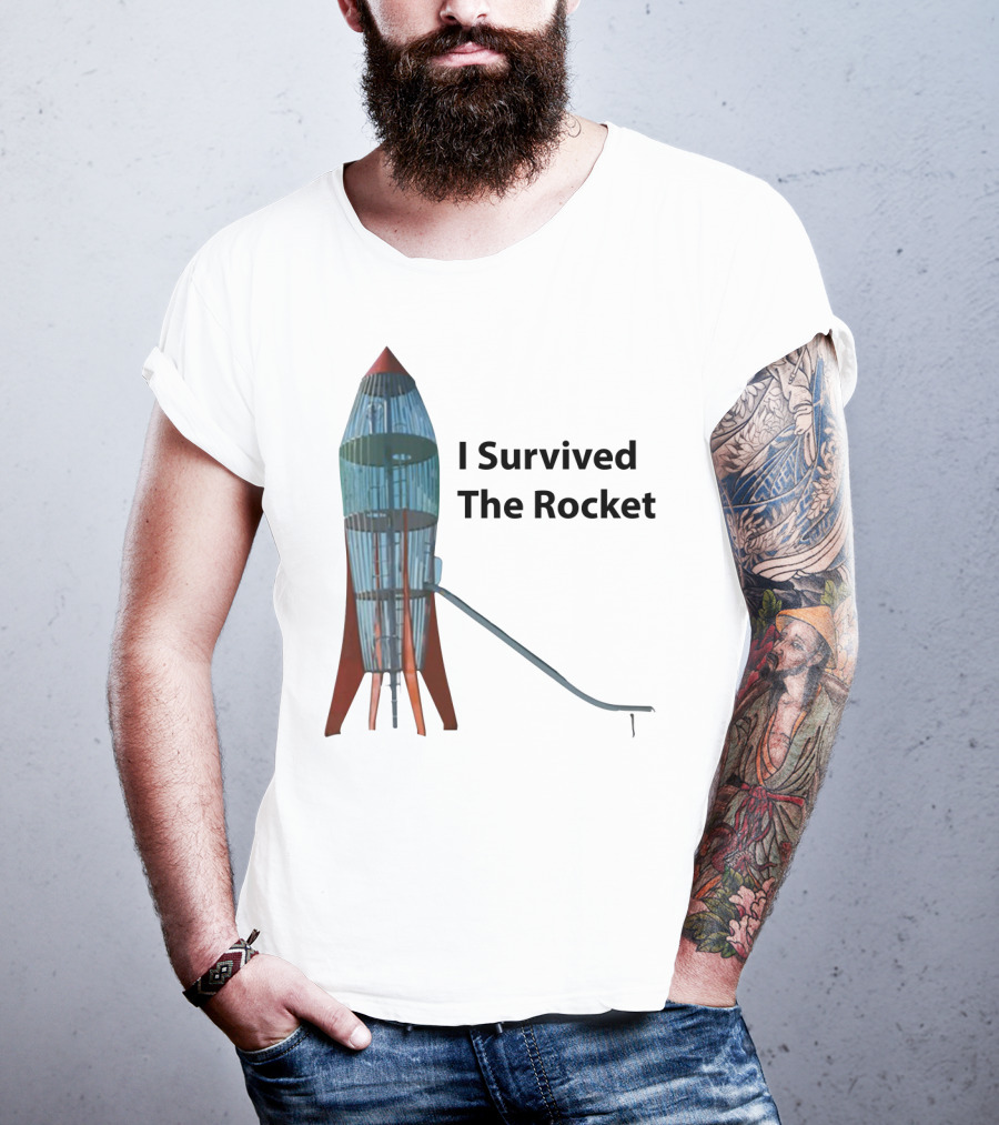 I Survived The Rocket Slide Experience T-Shirt