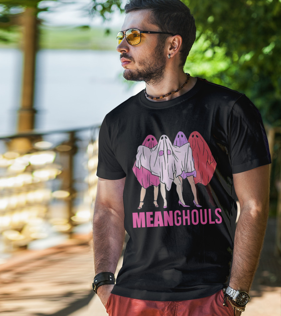 Meanghouls Funny Boo Costume Mean Girls Halloween Fans T-Shirt