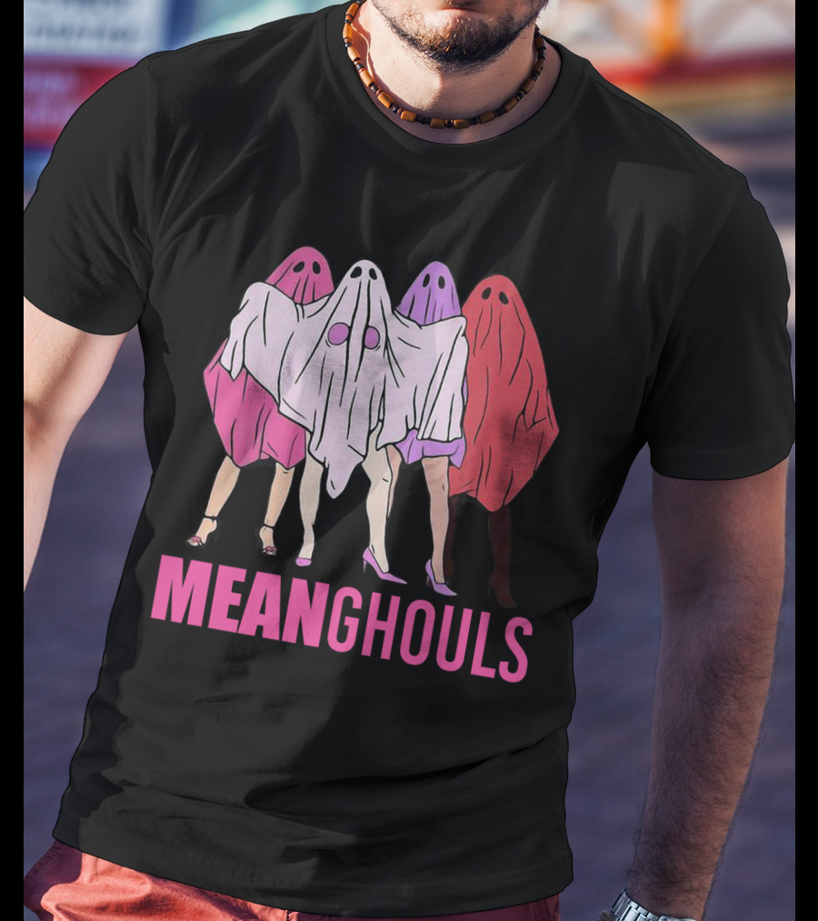 Meanghouls Funny Boo Costume Mean Girls Halloween Fans T-Shirt