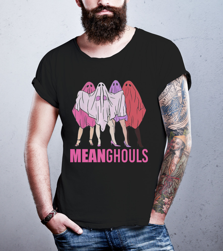 Meanghouls Funny Boo Costume Mean Girls Halloween Fans T-Shirt