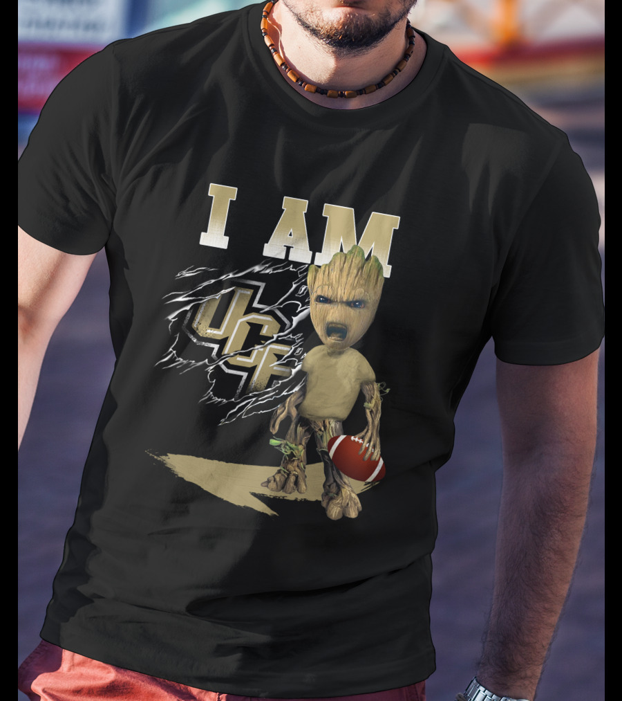 I AM UCF Knights Football Fan Character T-Shirt