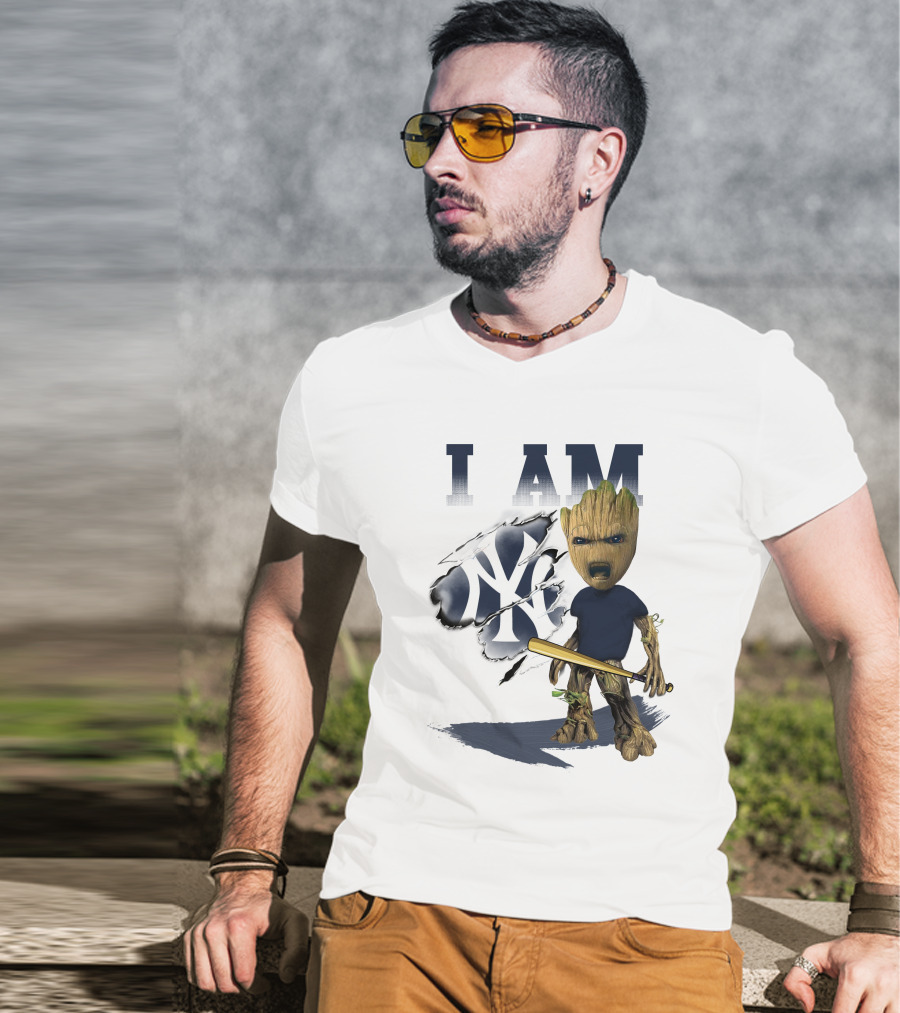I Am New York Yankees Groot T-Shirt