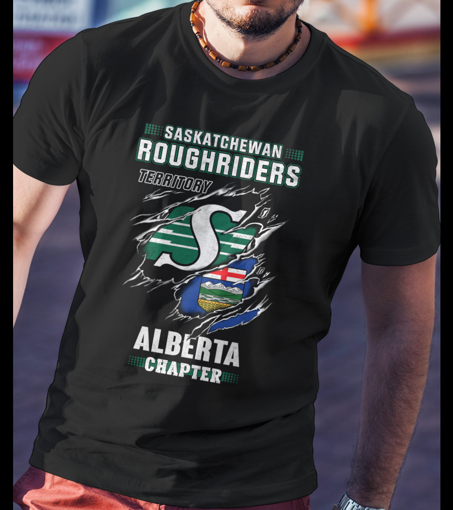 Saskatchewan Roughriders Territory Alberta Chapter T-Shirt
