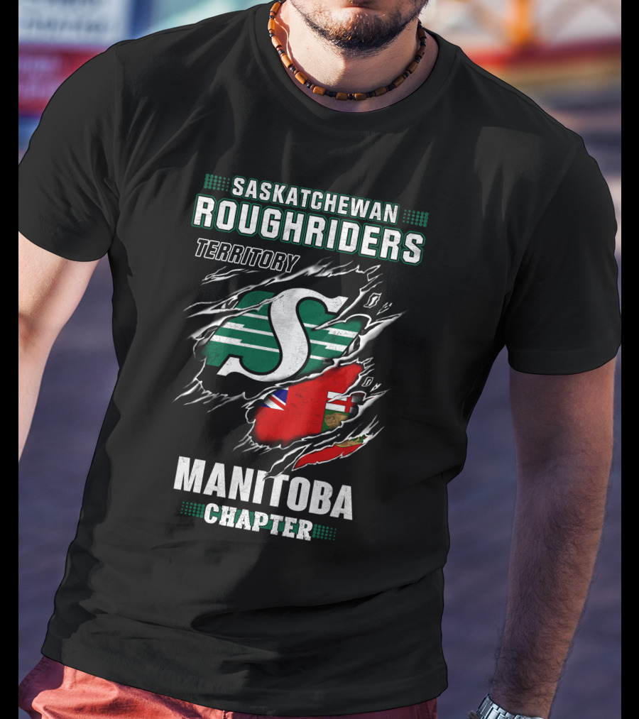 Saskatchewan Roughriders Territory Manitoba Chapter T-Shirt