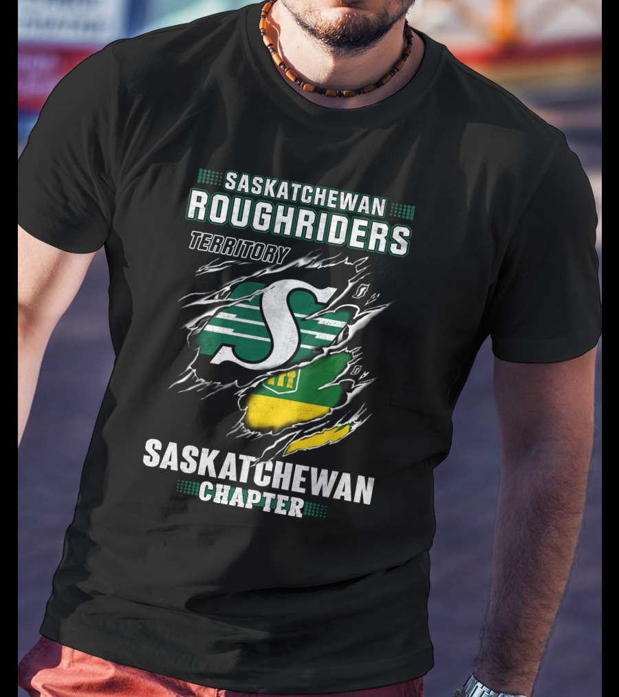 Saskatchewan Roughriders Territory Saskatchewan Chapter T-Shirt